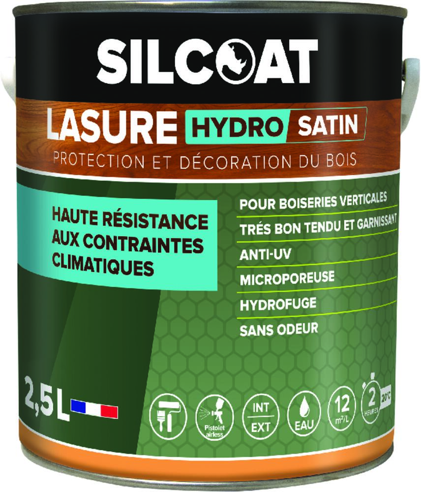 Silcoat Lasure Hydro Satin 